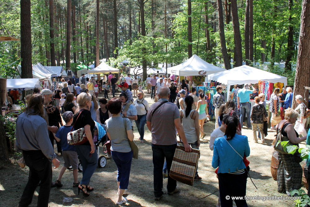 Annual Latvian craft fair