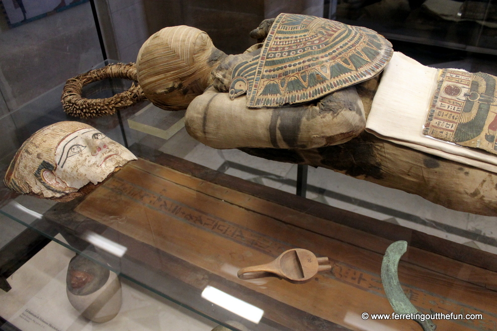 Louvre Egyptian mummy