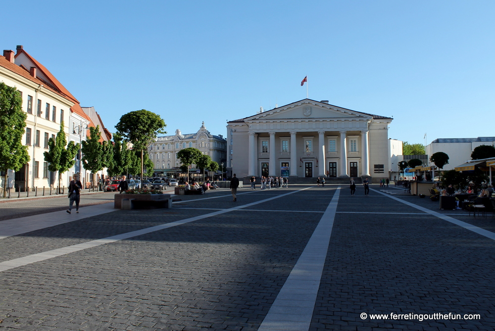 vilnius town hall square
