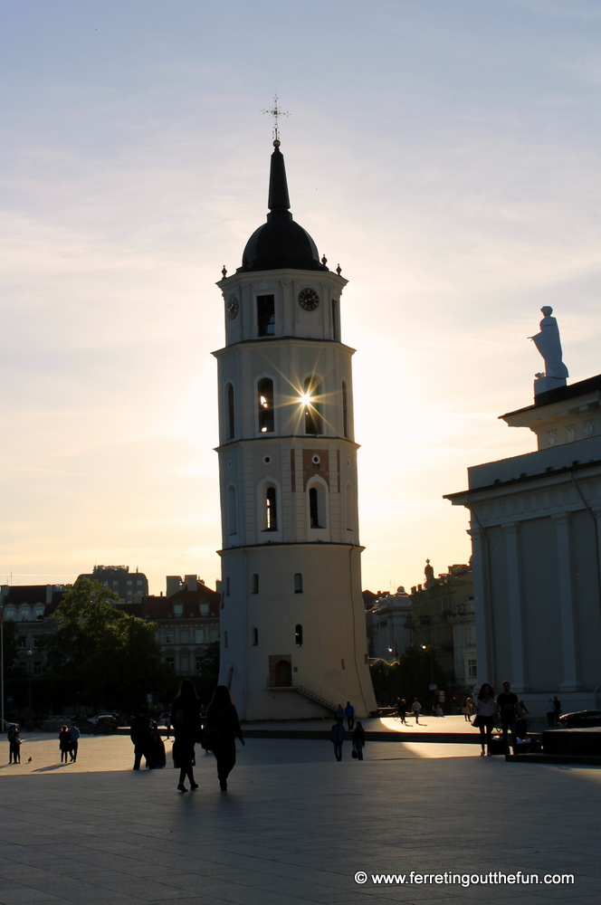 Cathedral Bell Tower in Vilnius, Lithuania