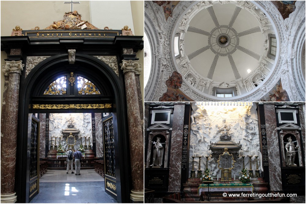 Vilnius cathedral interior