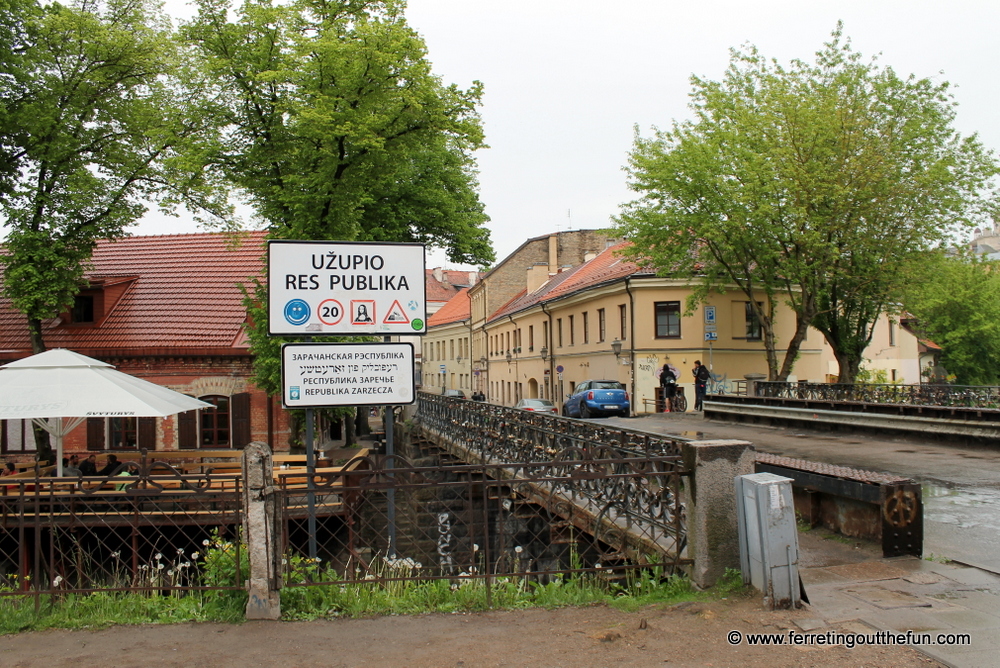 Uzupis Republic Vilnius