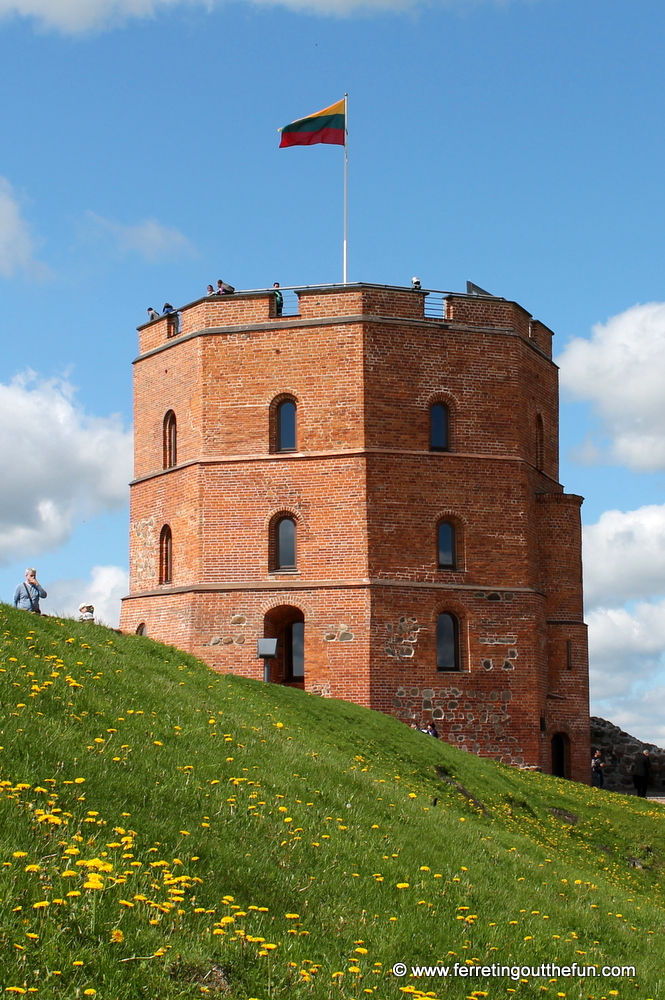 Medieval Castle Tower Museum in Vilnius, Lithuania