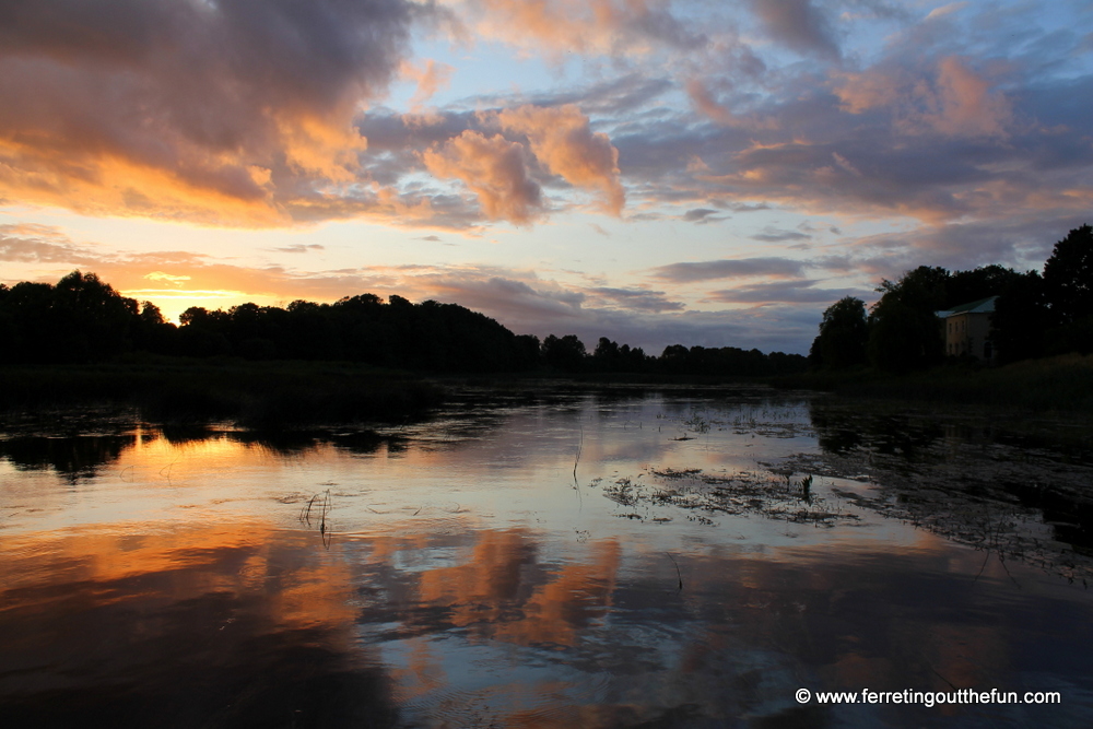 Summer Sunset in Latvia