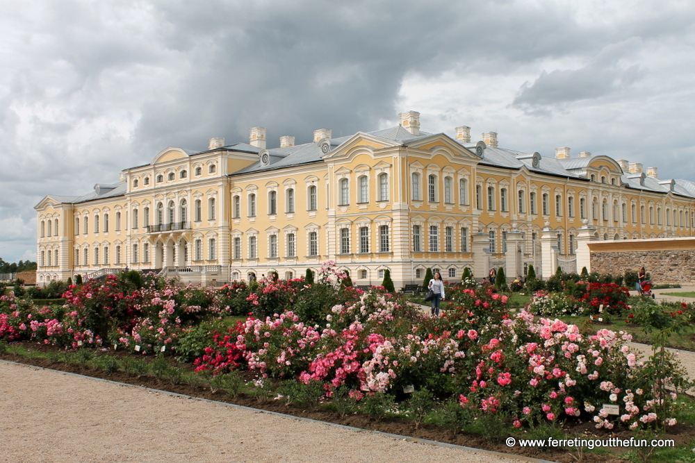 rundale palace latvia