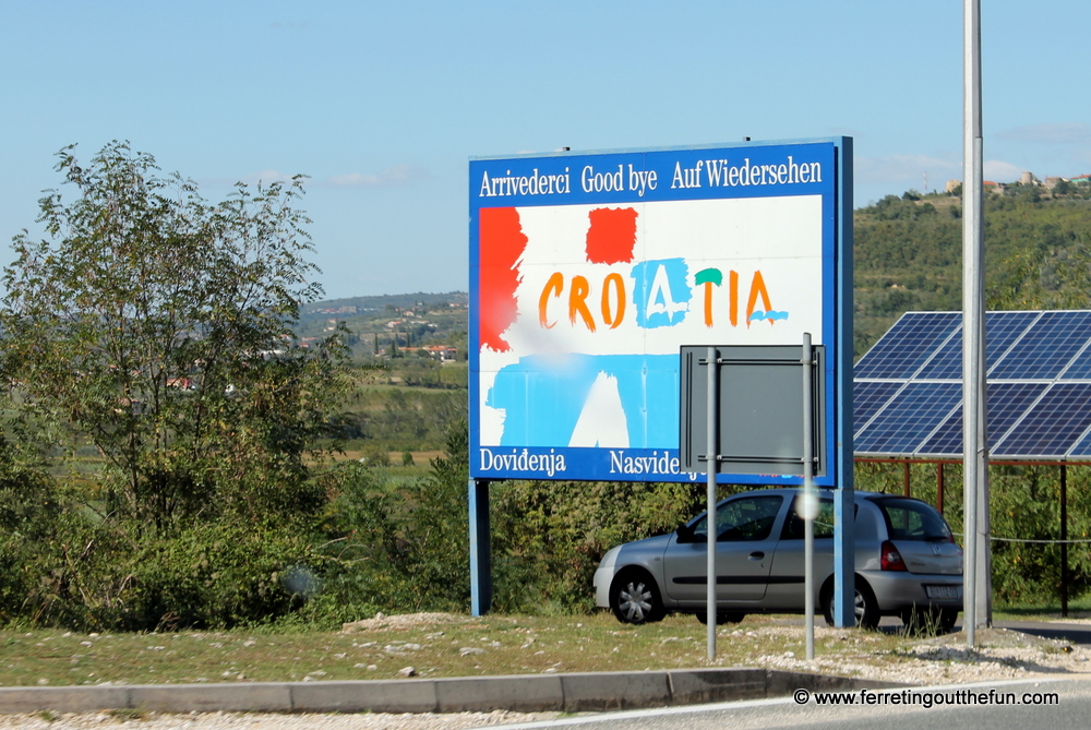 driving in croatia