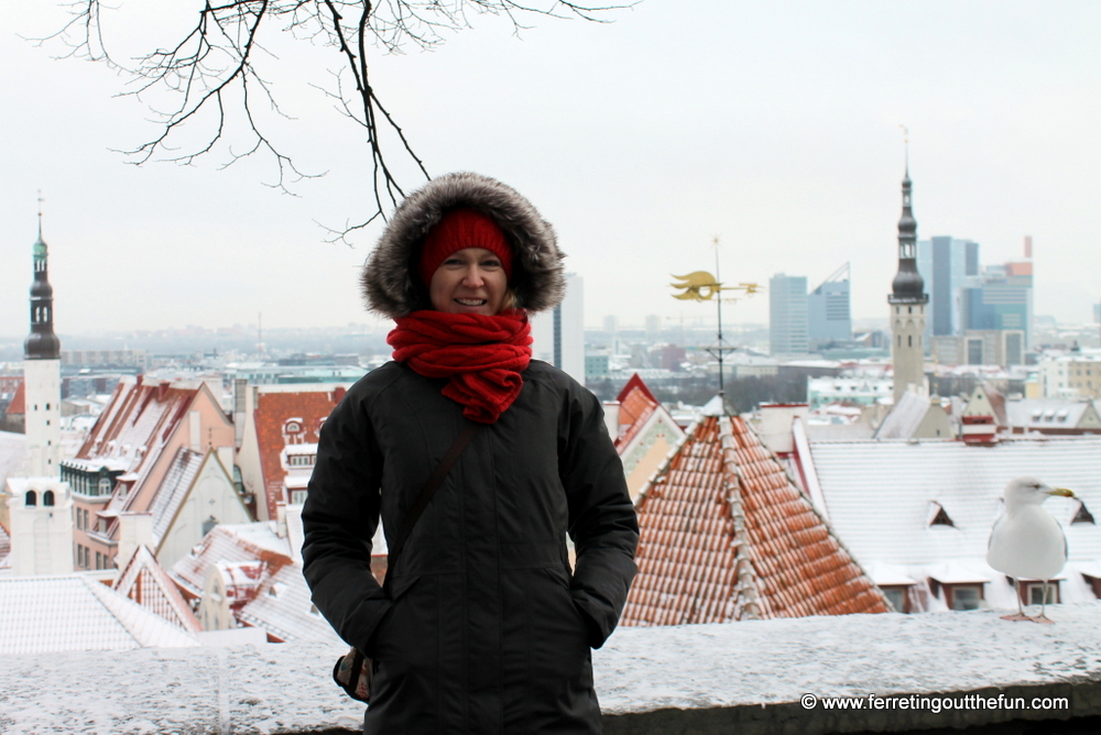 winter in tallinn