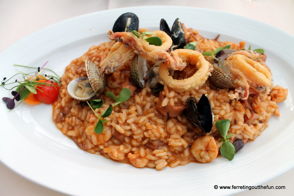 Seafood risotto 