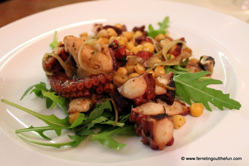 grilled octopus salad