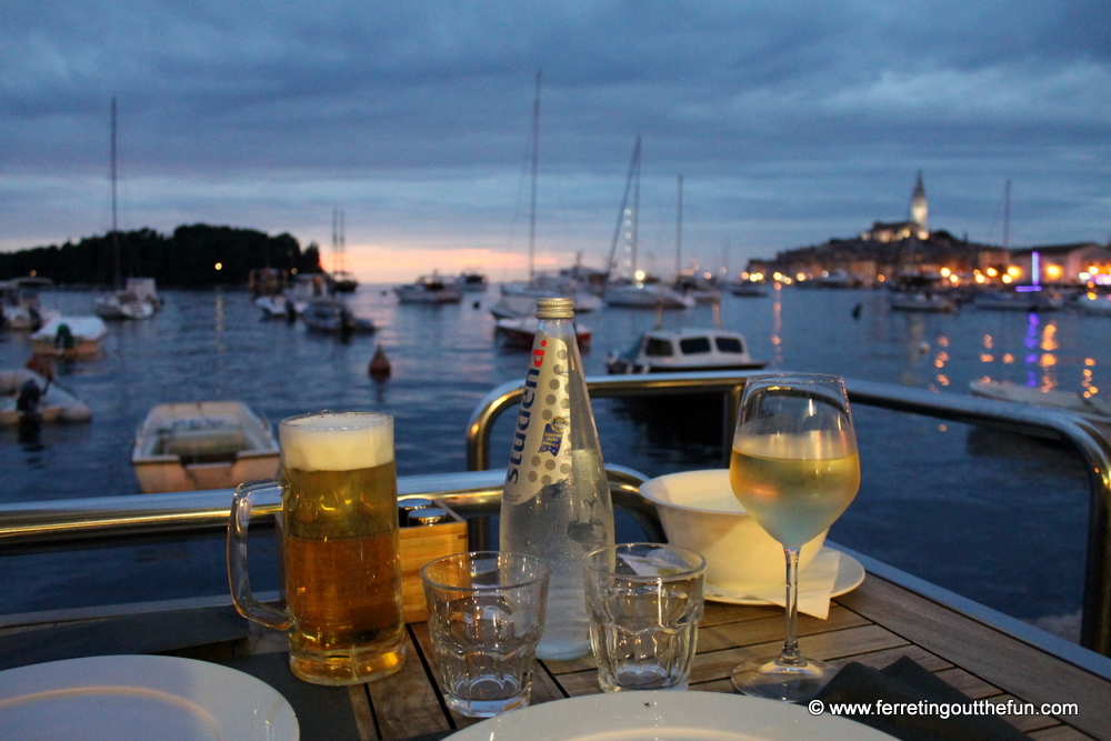 rovinij sunset drinks