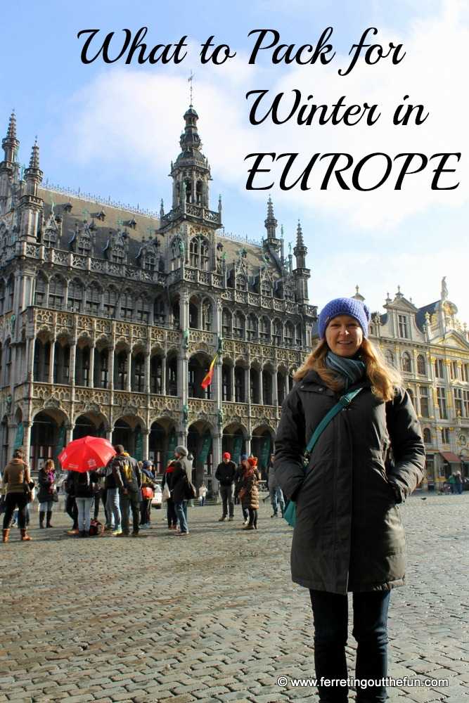Winter Packing Guide for #Europe #travel