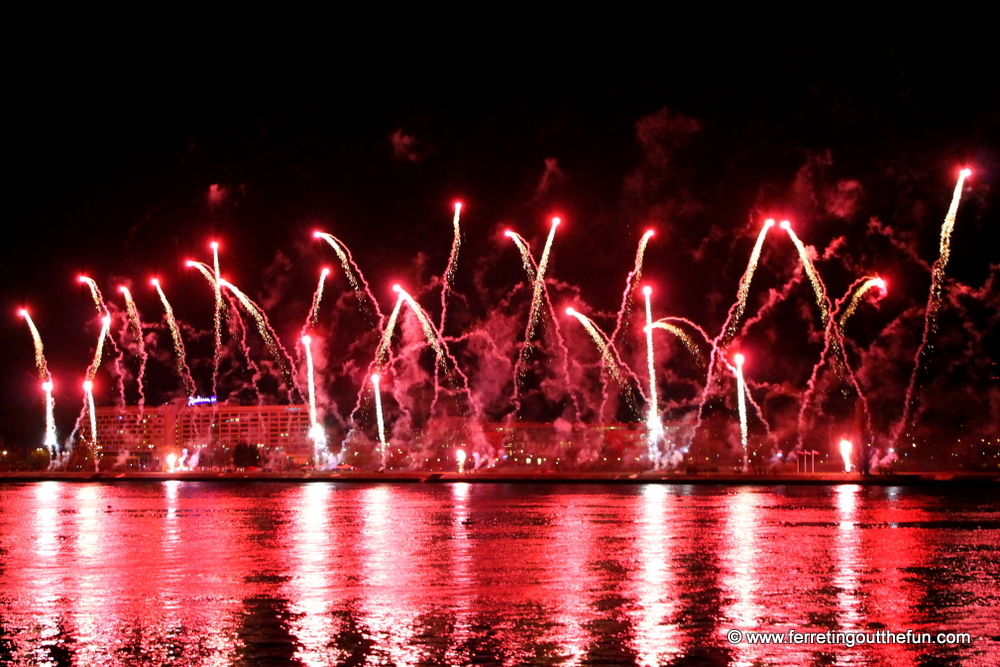 New Years Fireworks Riga