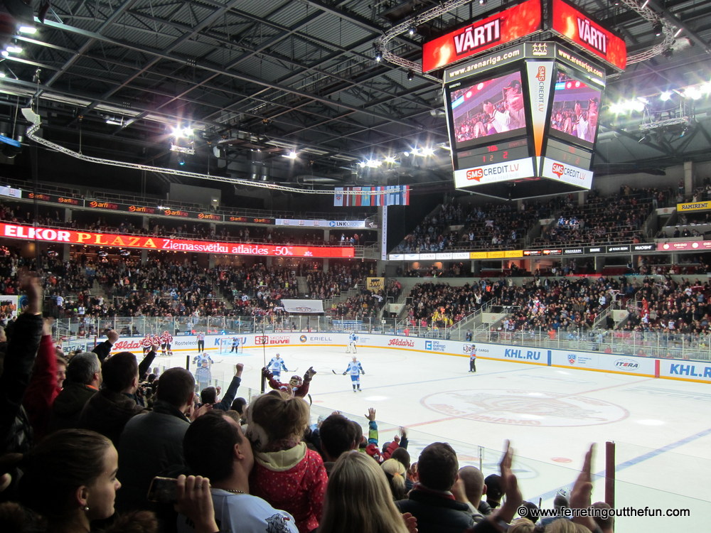 Riga Hockey Game