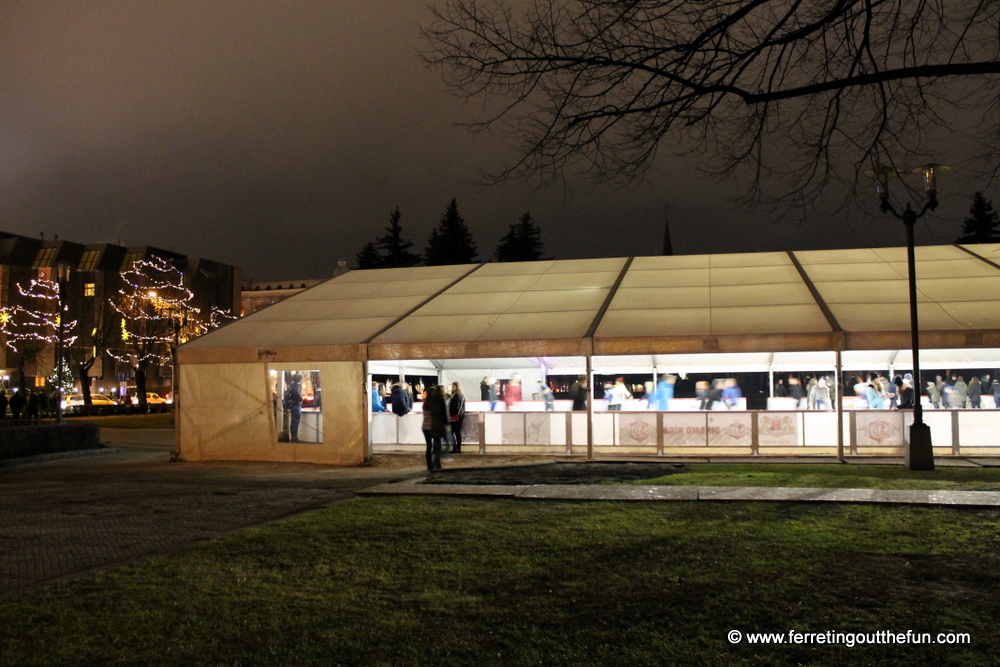 Riga ice skating rink