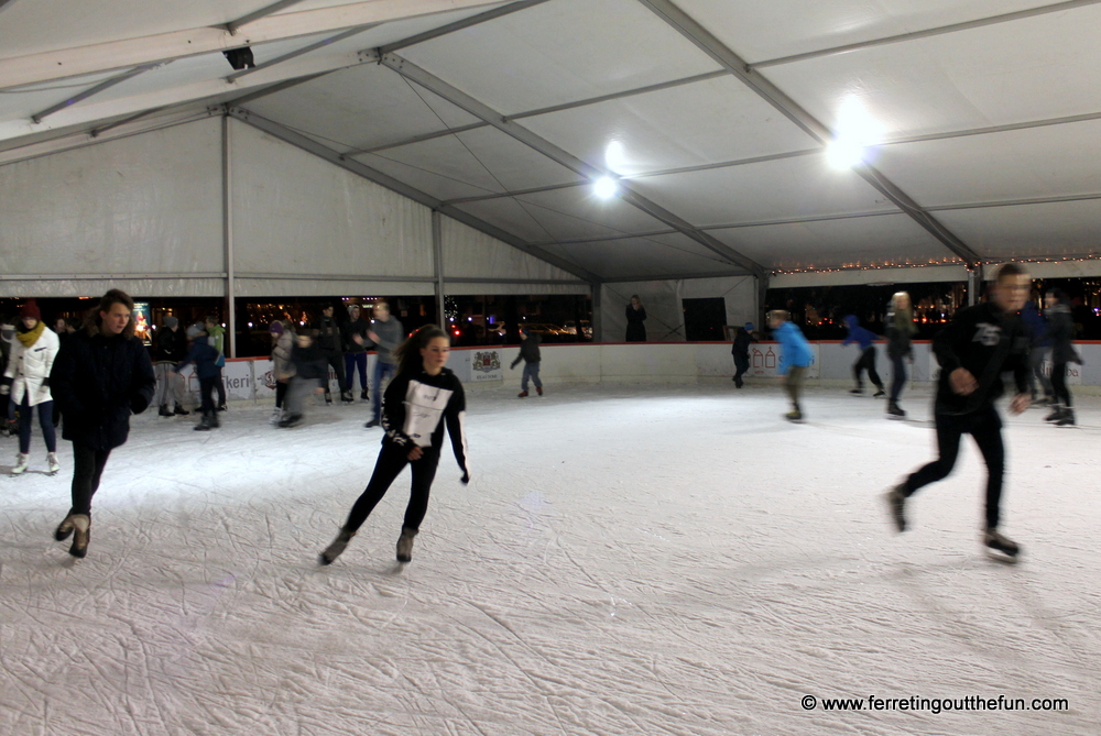 Ice Skating in Riga