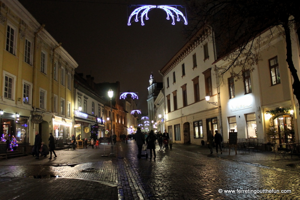 Vilnius in December