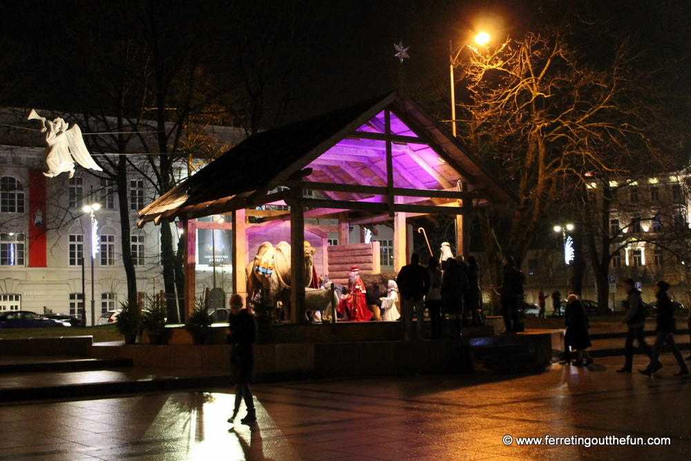Vilnius nativity scene