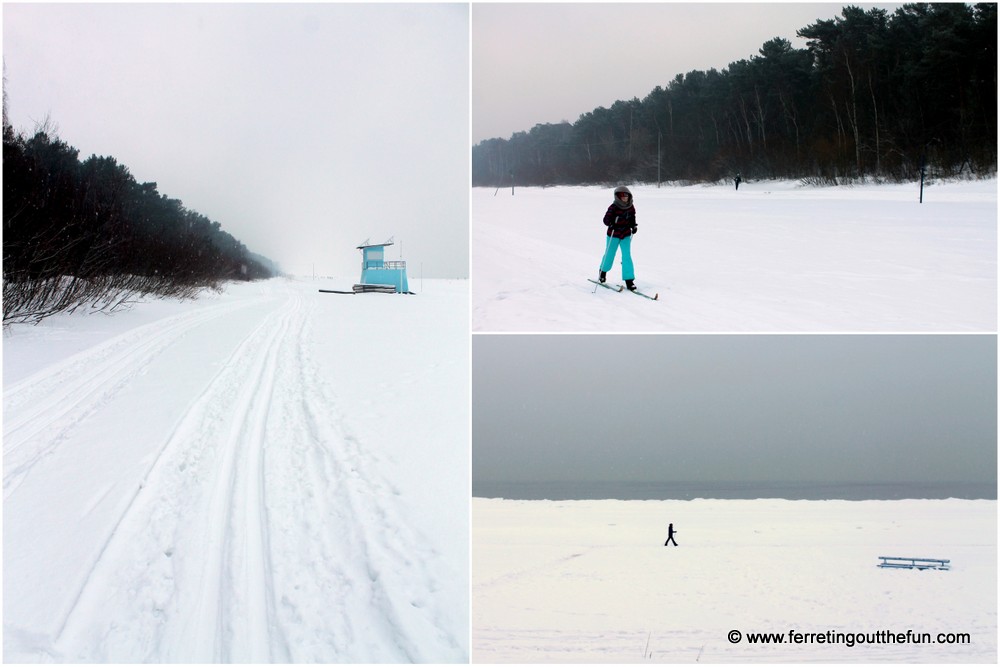 skiing near riga