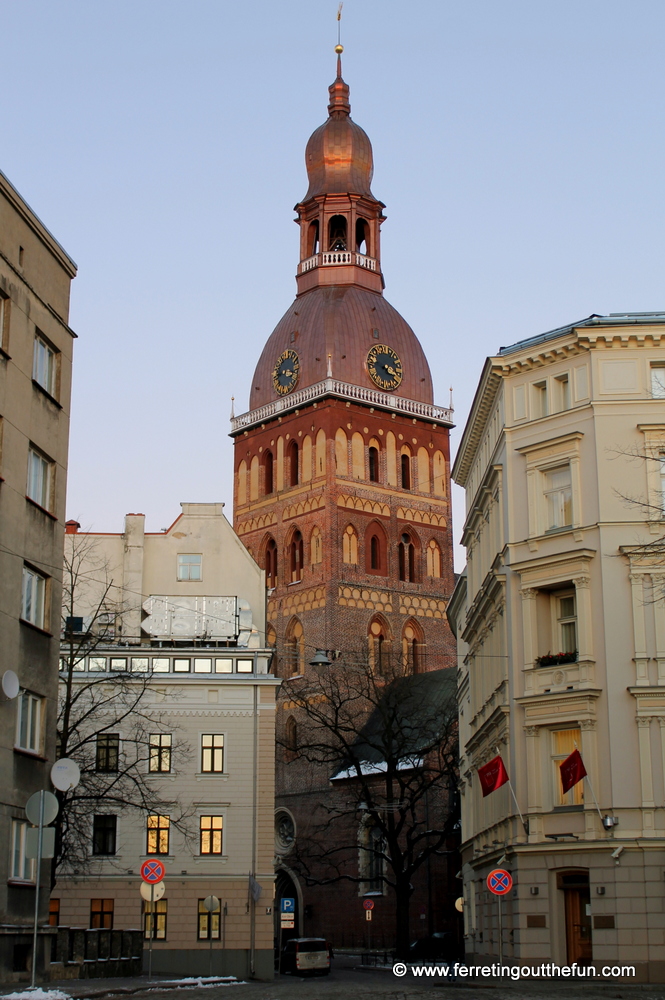 Riga in winter