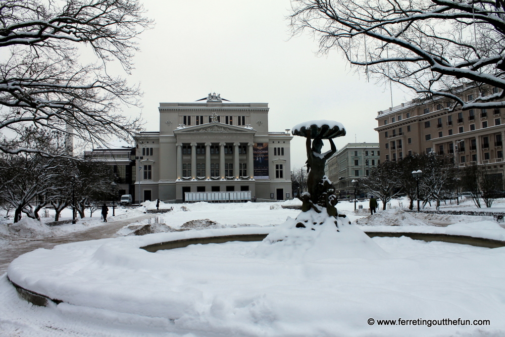 latvian national opera house riga