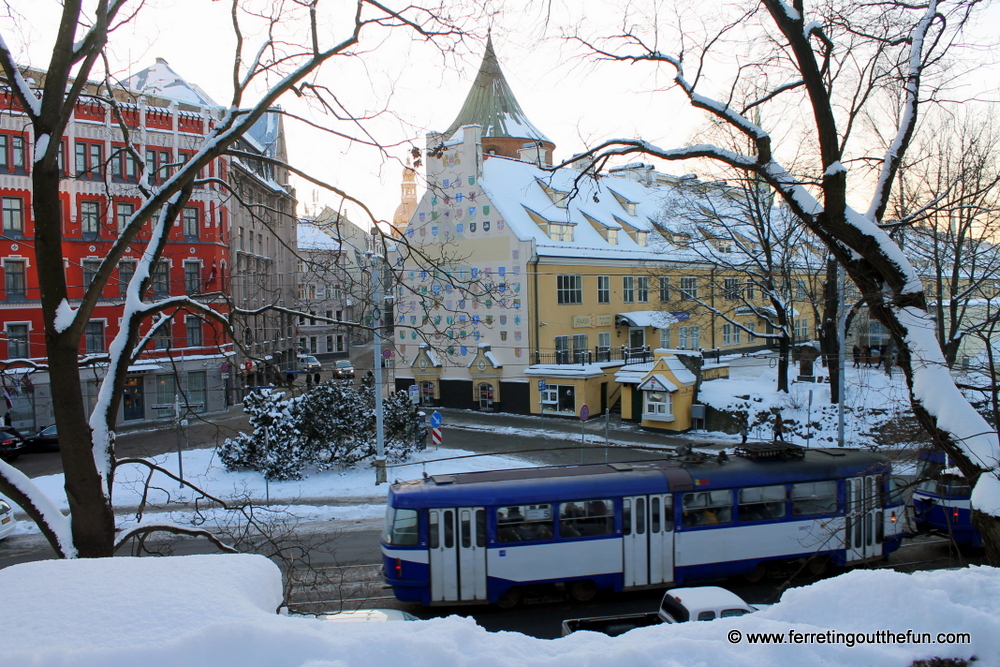 riga pictures winter