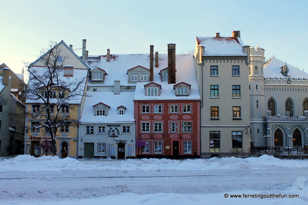 riga pictures winter