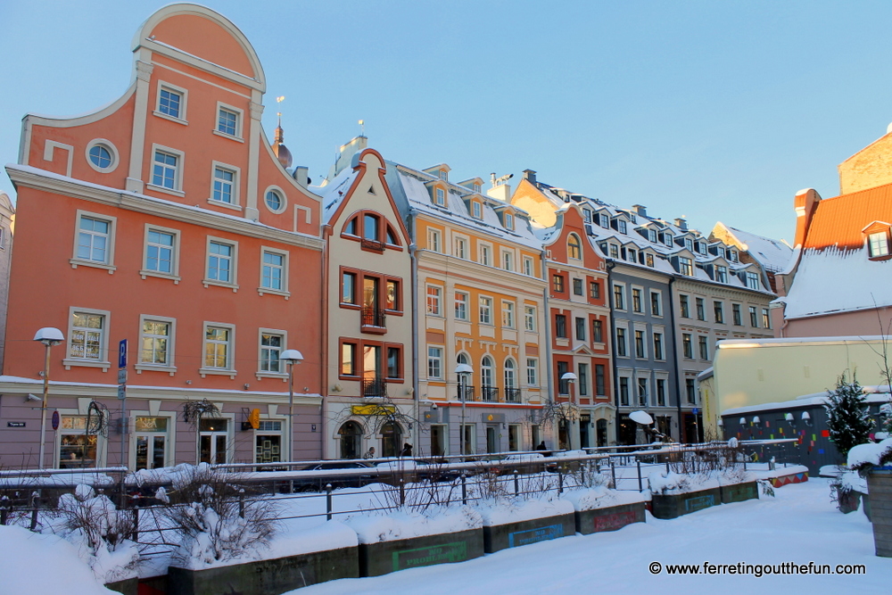 riga in winter