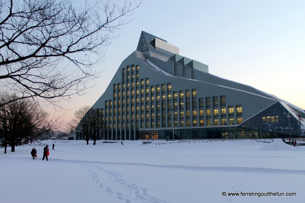 latvian national library riga