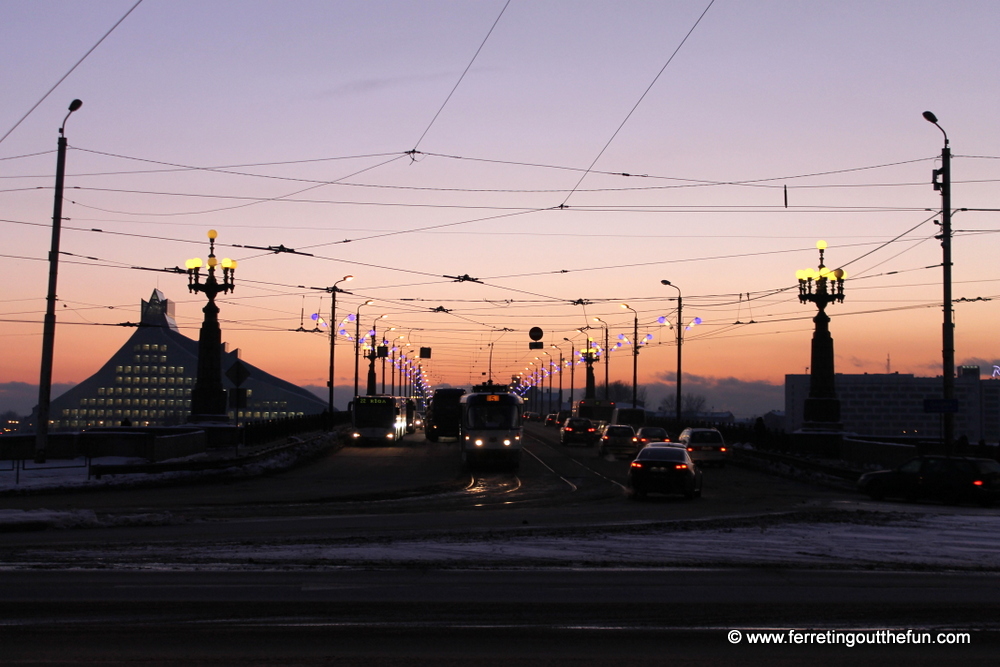 riga pictures winter