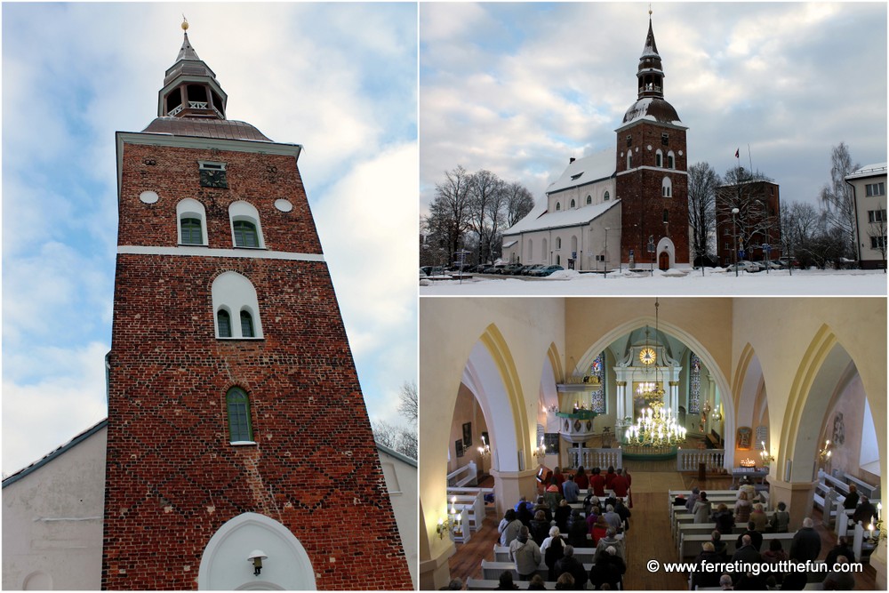 st simons church valmiera latvia