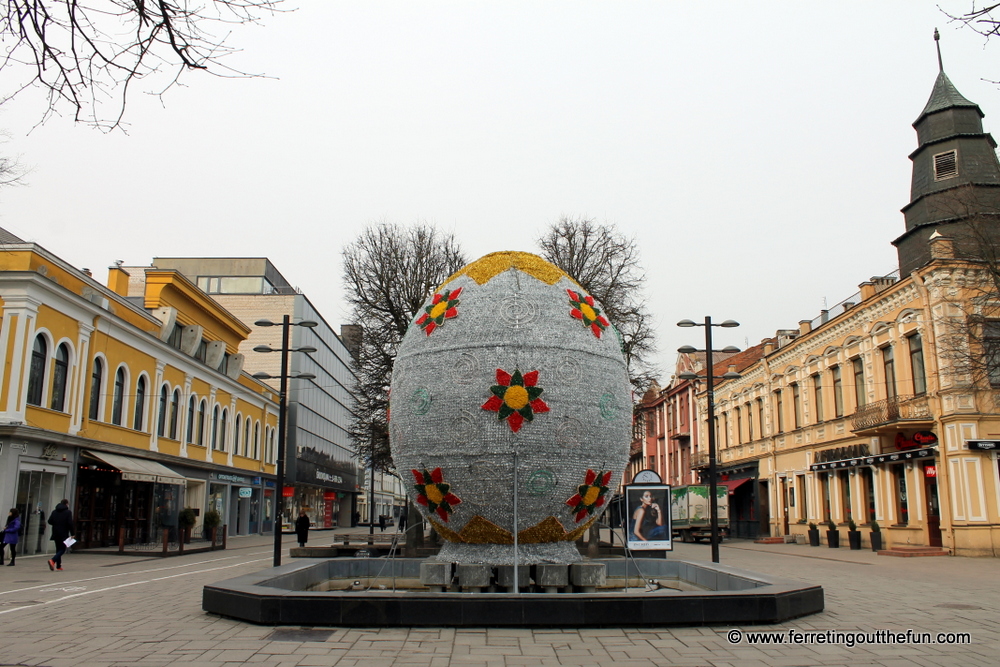 Easter in Kaunas Lithuania