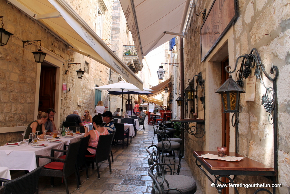 Dubrovnik restaurants