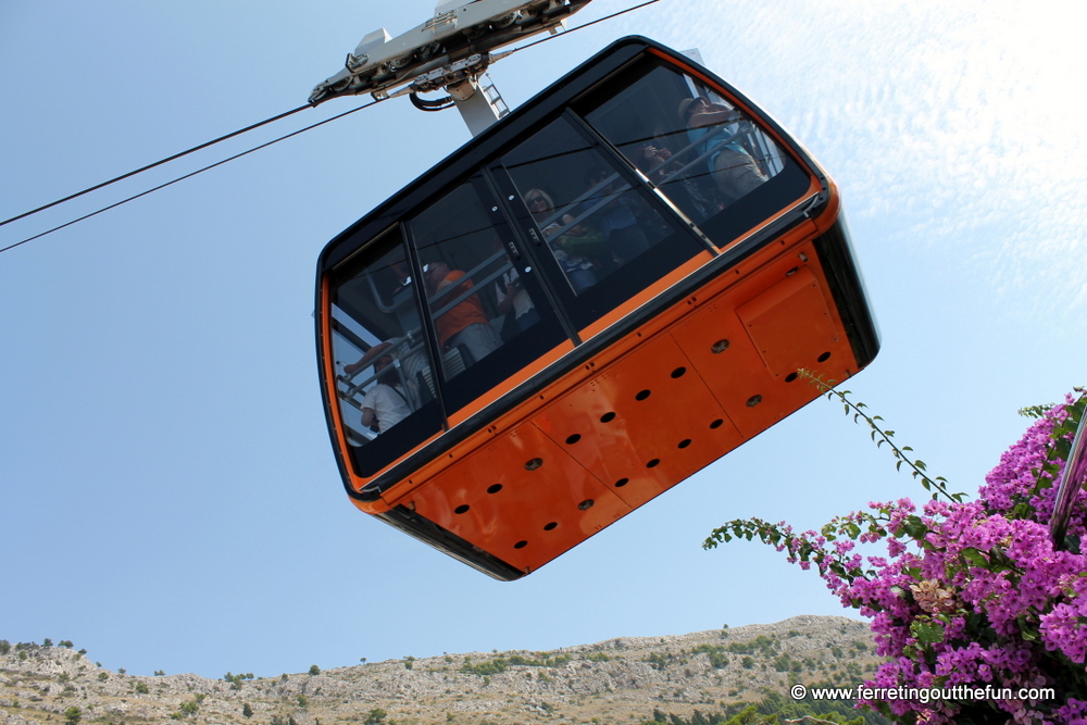 Dubrovnik cable car