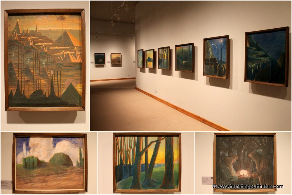 M K Ciurlionis paintings