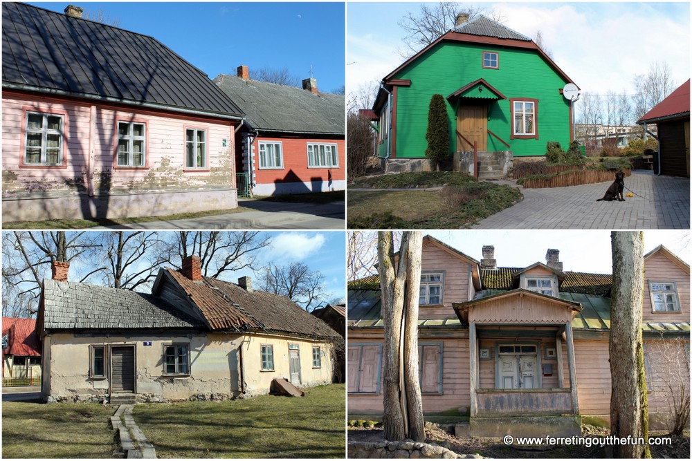 old architecture of talsi latvia