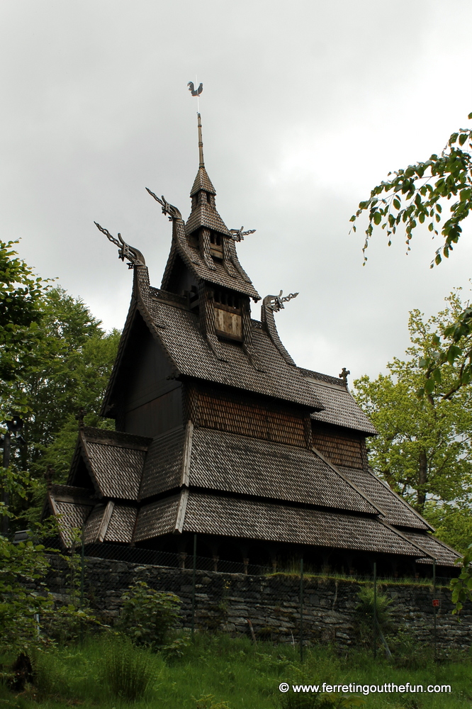 Stave Church in Bergen, Norway