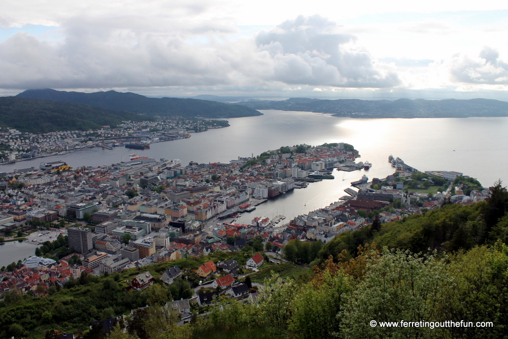 Bergen Mt Floyen Viewpoint