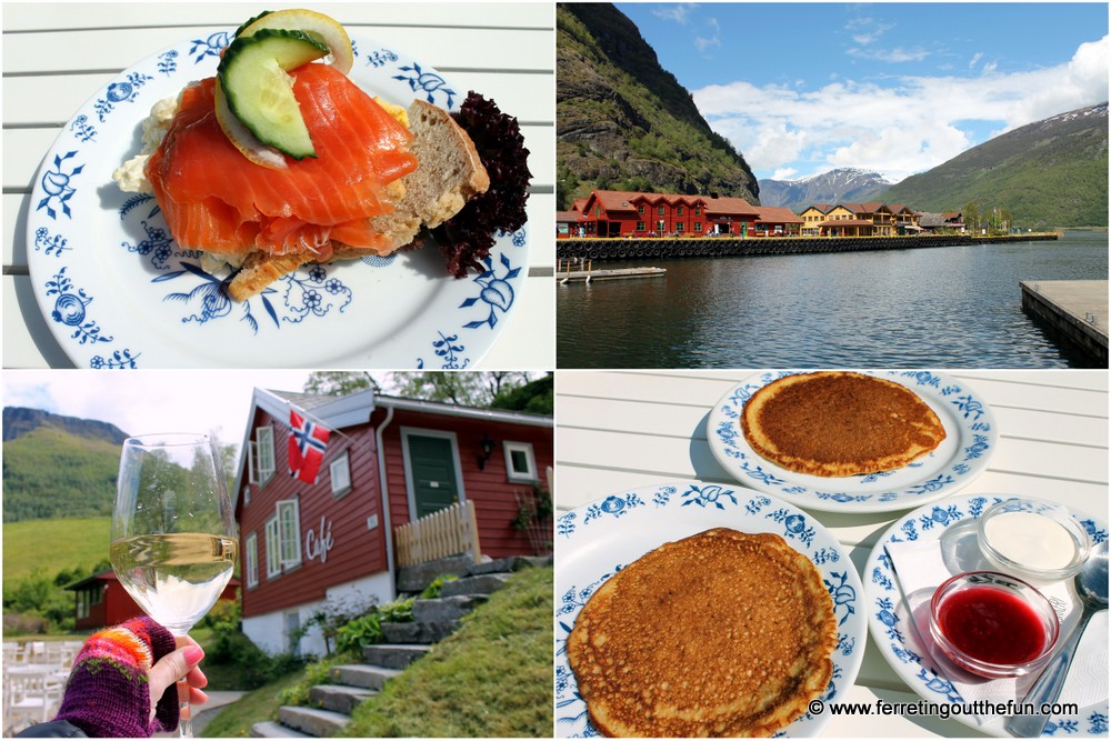 Lunch in Flam Norway