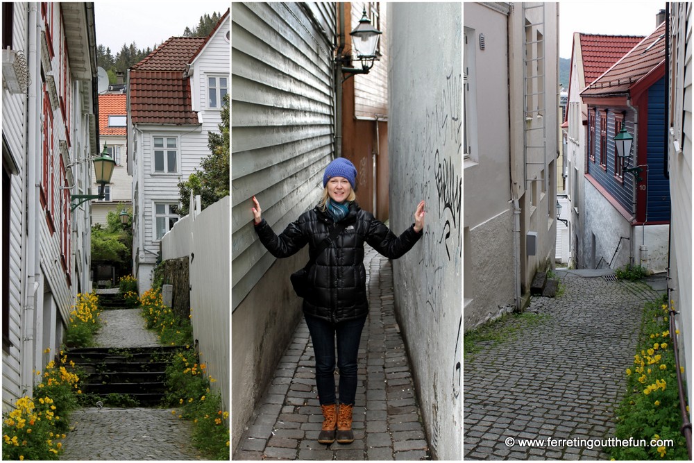 Bergen Norway Alleyways