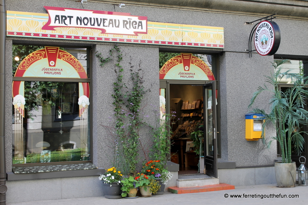 Art Nouveau Riga Shop