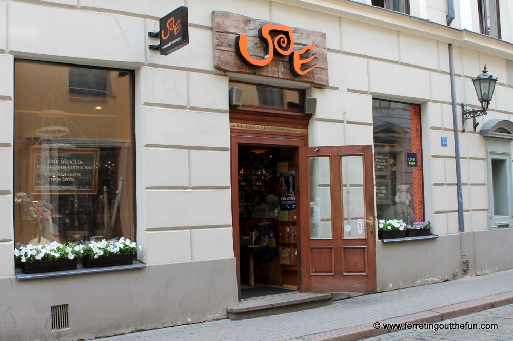 Riga Folk Music Store Upe