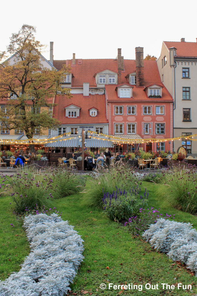 Autumn in charming Riga, Latvia