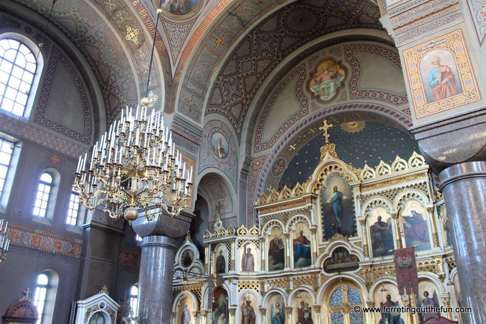 Uspenski cathedral interior