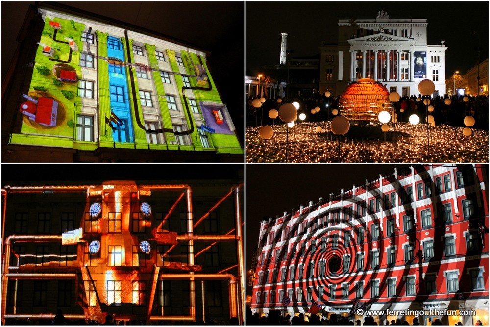 Riga light festival