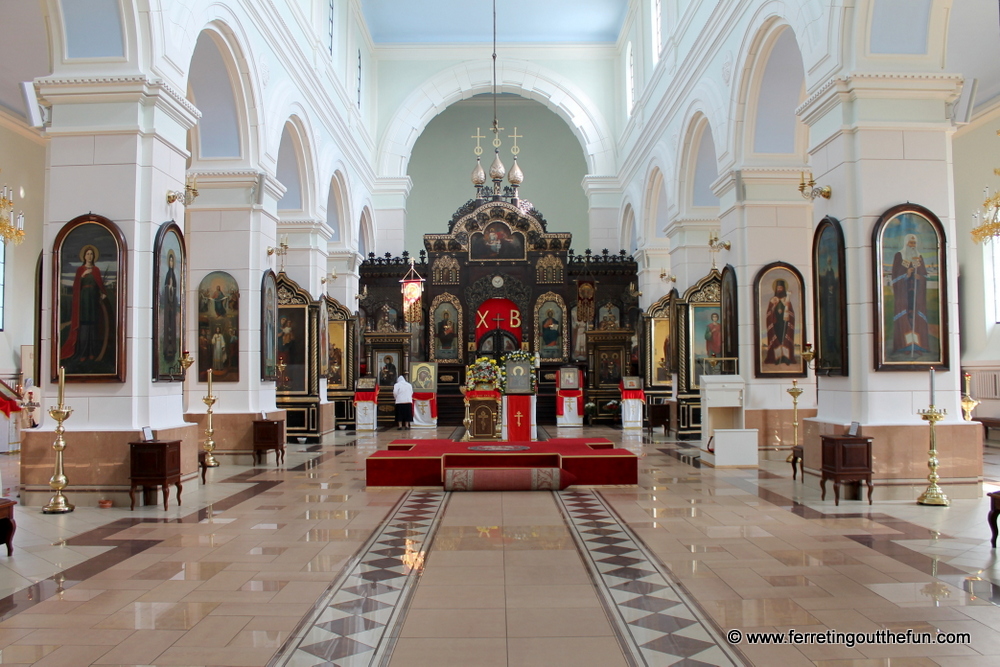 Daugavpils Russian Orthodox Cathedral interior