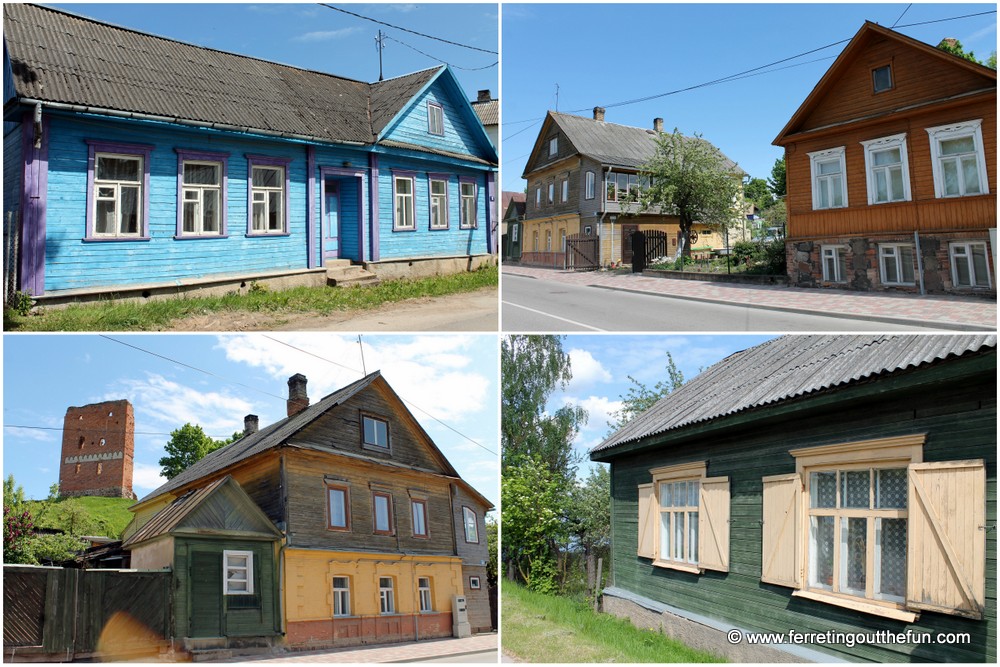 Ludza Latvia houses