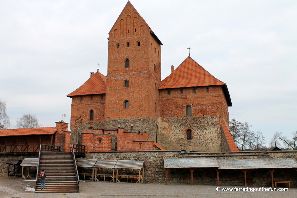 trakai castle restoration