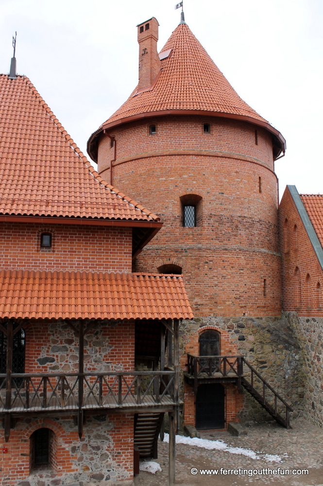 Trakai Castle in Lithuania
