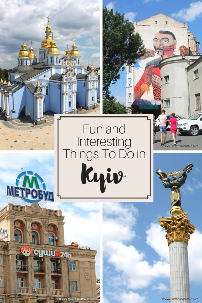 Fun and interesting things to do in #Kyiv #Ukraine // A four day #itinerary