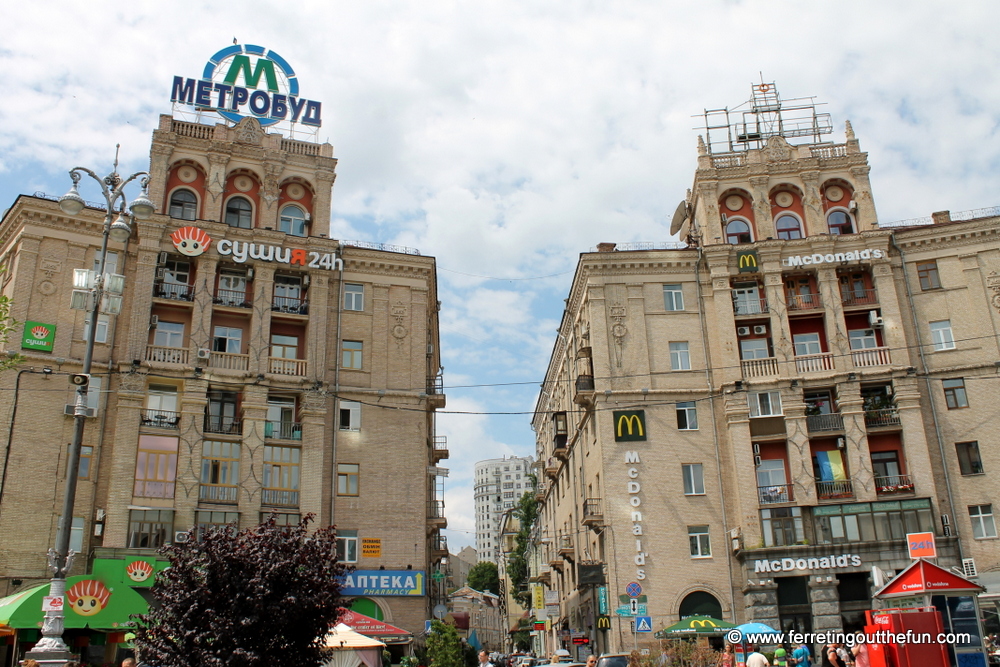 Kyiv Stalinist Empire Architecture